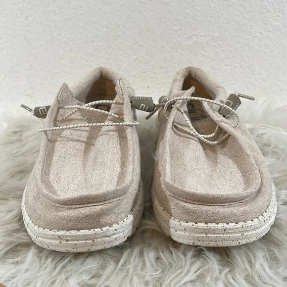 HEY DUDE WALLY FUNK WHEAT SHOES SIZE 11 - Picture 3 of 12